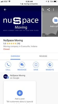 Nuspace Moving LLC